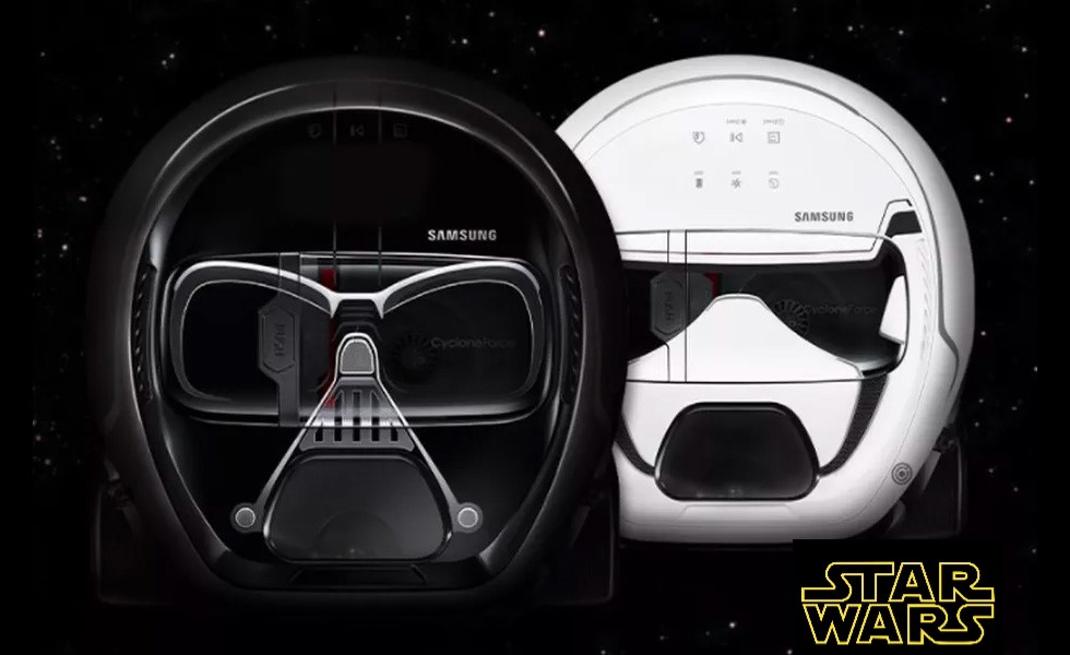 Deux nouveaux aspirateurs Samsung à l’effigie de Star Wars!